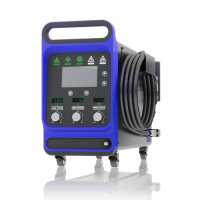 Kädessä pidettävä kannettava laserhitsauskone